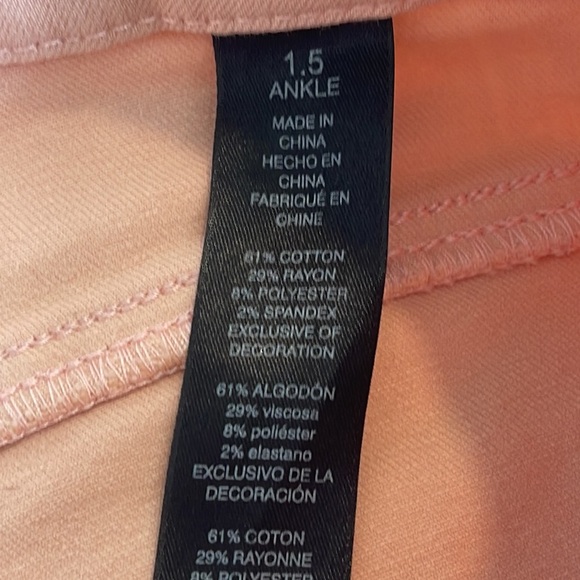 - Chico so slimming girlfriend ankle 1.5 pink jeans - Picture 4 of 16